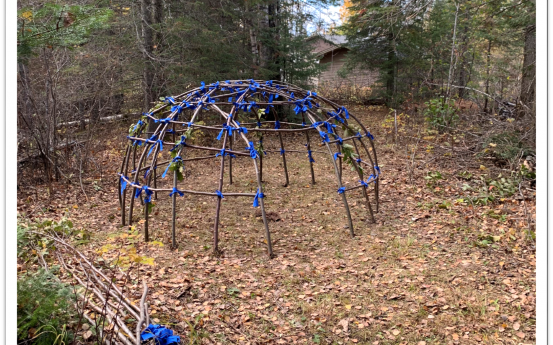 New Sweatlodge at the Family Healing and Wellness Centre